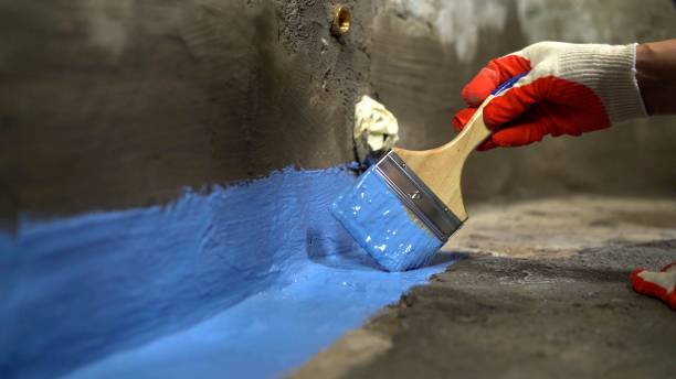 SJ Waterproofing Pros commercial waterproofing team near Bushton, KS